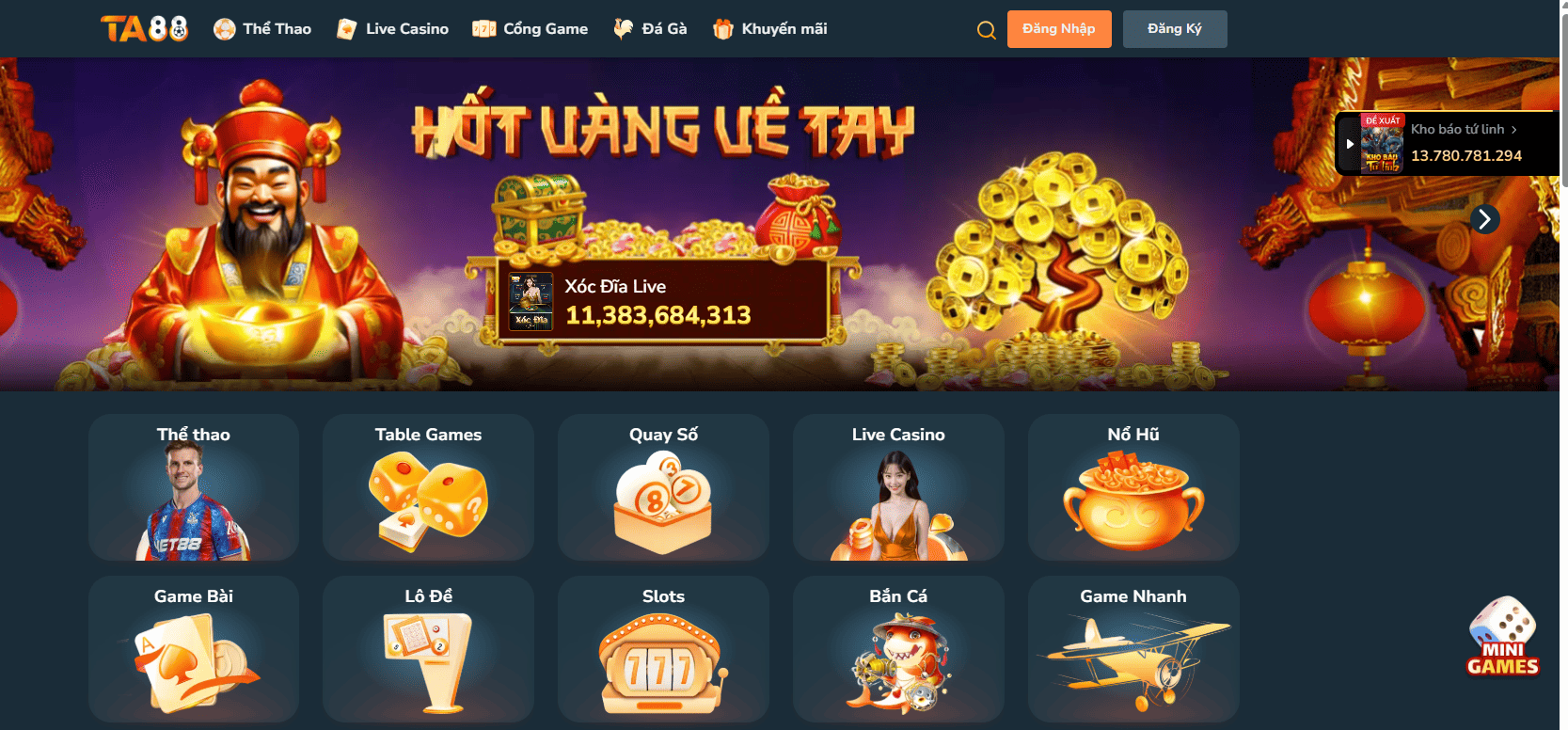 Lý do khiến nhà cái TA88 được đông đảo hội viên yêu thích 