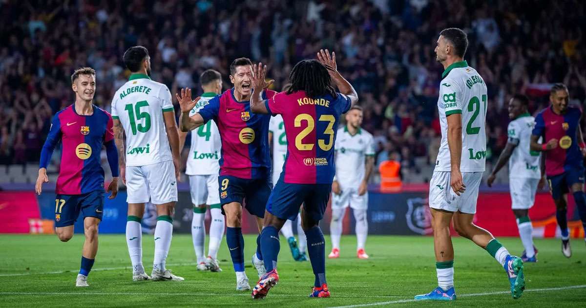 Soi Kèo Barcelona Vs Getafe 02h00 22/9 - Vòng 5 La Liga 3 Lewandowski có thể trở lại ở vòng 5